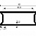 Алюминиевый анодированный профиль TOPAL арт. К 07.25-80 длина хлыста 3м